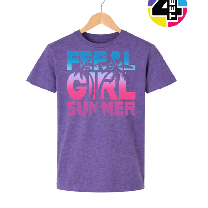 Feral Girl Summer Youth Tee