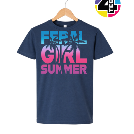 Feral Girl Summer Youth Tee