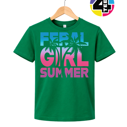 Feral Girl Summer Youth Tee