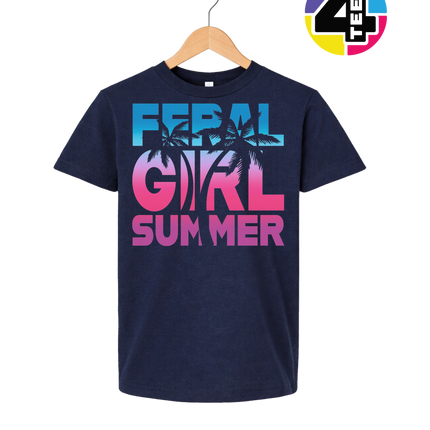 Feral Girl Summer Youth Tee