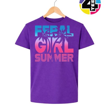 Feral Girl Summer Youth Tee