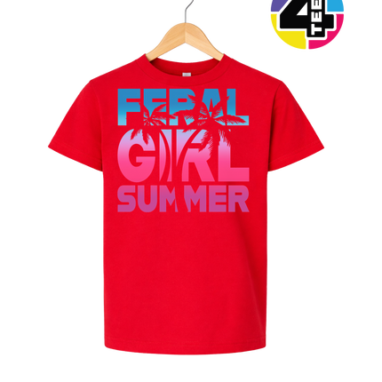 Feral Girl Summer Youth Tee