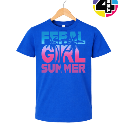 Feral Girl Summer Youth Tee