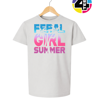 Feral Girl Summer Youth Tee