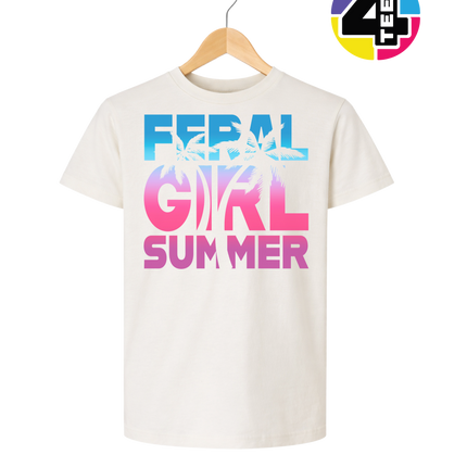 Feral Girl Summer Youth Tee