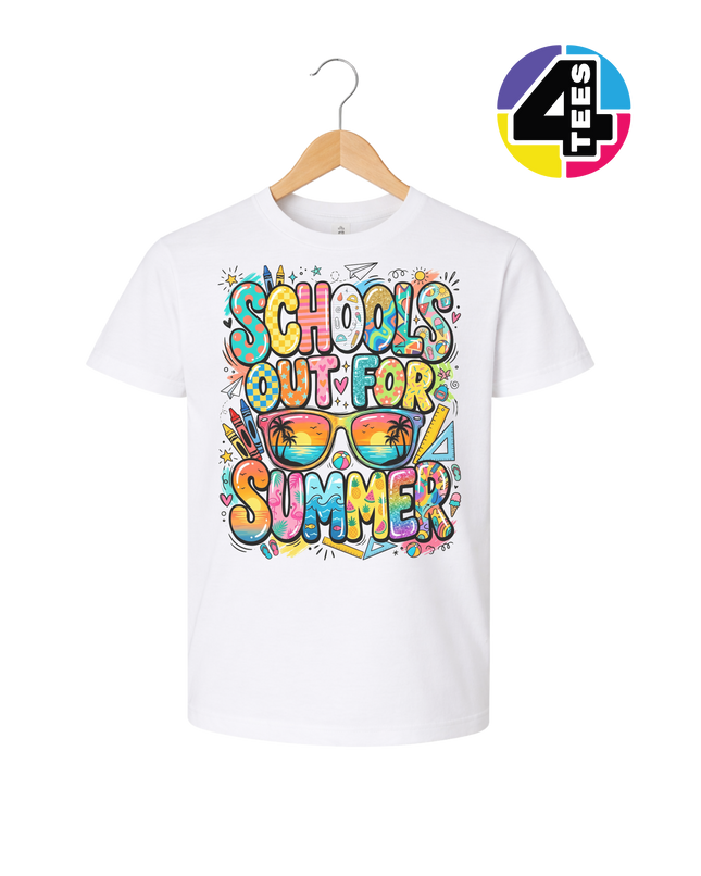 School's Out For Summer Youth Tee
