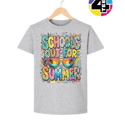 School's Out For Summer Youth Tee