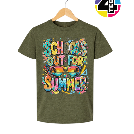 School's Out For Summer Youth Tee