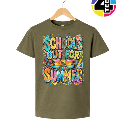 School's Out For Summer Youth Tee