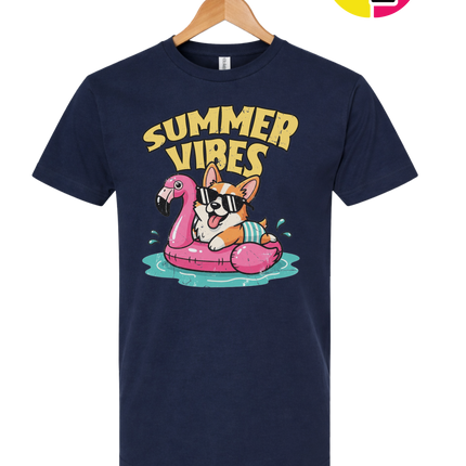 Funny Dog Summer Pool Float Tee