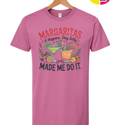 Margarita's Made Me Do It Tee