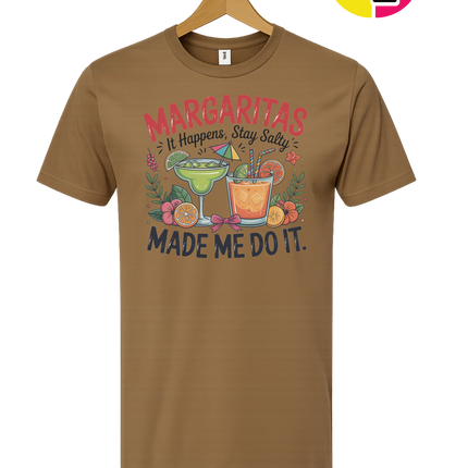 Margarita's Made Me Do It Tee