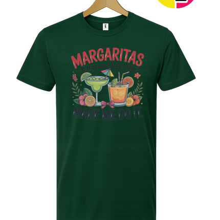 Margarita's Made Me Do It Tee