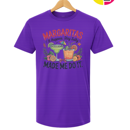 Margarita's Made Me Do It Tee