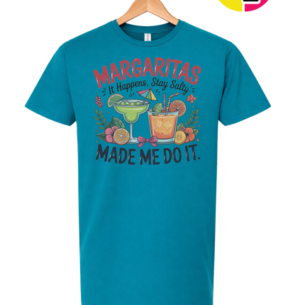 Margarita's Made Me Do It Tee
