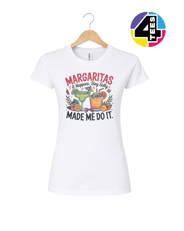 Margarita's Made Me Do It Women's Tee