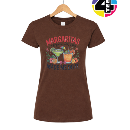 Margarita's Made Me Do It Women's Tee