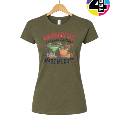 Margarita's Made Me Do It Women's Tee