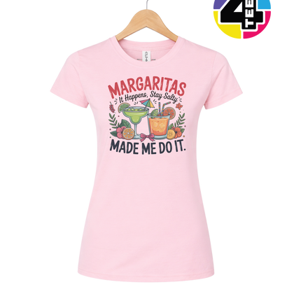 Margarita's Made Me Do It Women's Tee