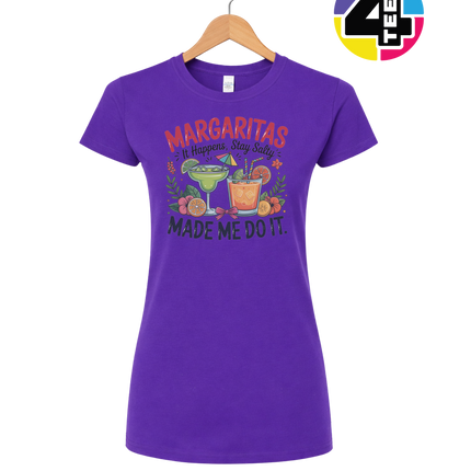 Margarita's Made Me Do It Women's Tee