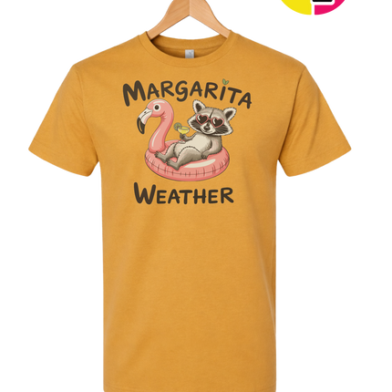 Margarita Weather Raccoon Summer Tee