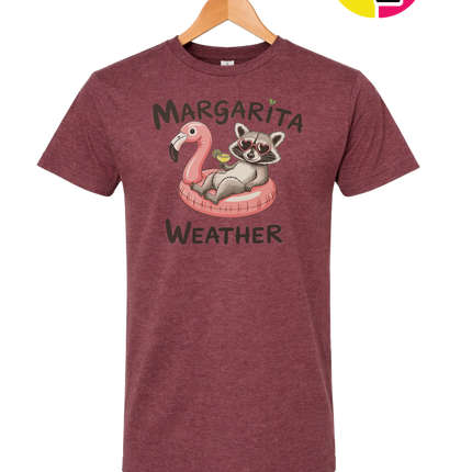 Margarita Weather Raccoon Summer Tee