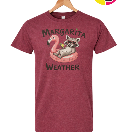 Margarita Weather Raccoon Summer Tee