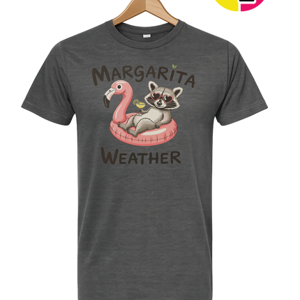 Margarita Weather Raccoon Summer Tee
