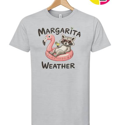Margarita Weather Raccoon Summer Tee