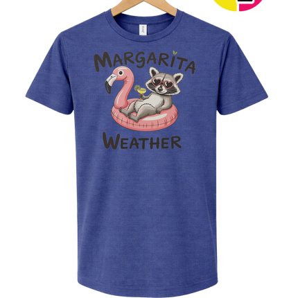Margarita Weather Raccoon Summer Tee