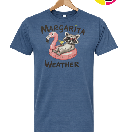 Margarita Weather Raccoon Summer Tee