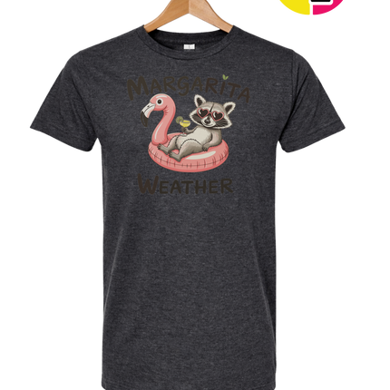Margarita Weather Raccoon Summer Tee