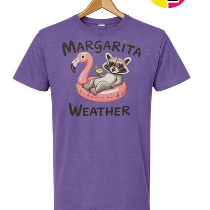 Margarita Weather Raccoon Summer Tee