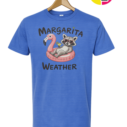Margarita Weather Raccoon Summer Tee