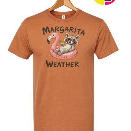 Margarita Weather Raccoon Summer Tee