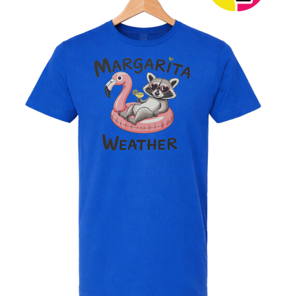 Margarita Weather Raccoon Summer Tee