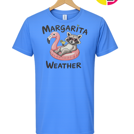Margarita Weather Raccoon Summer Tee