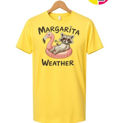 Margarita Weather Raccoon Summer Tee