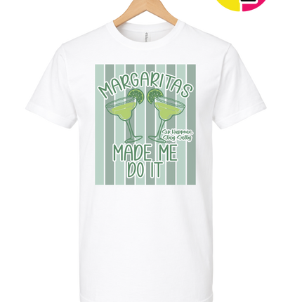 Margarita's Made Me Do It Summer Tee