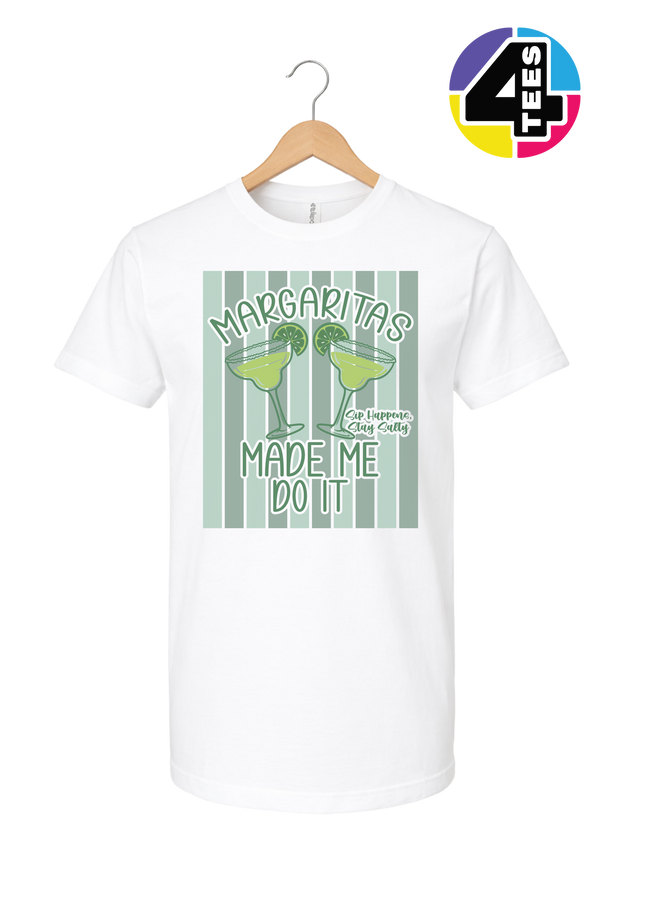 Margarita's Made Me Do It Summer Tee