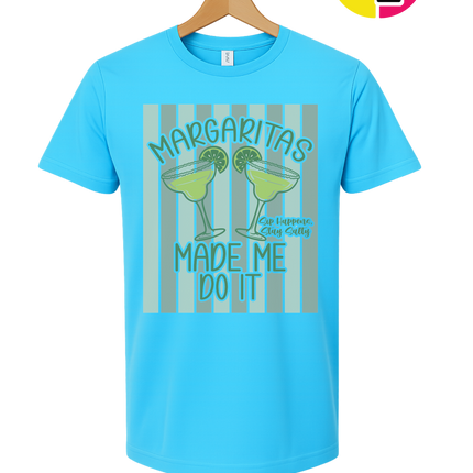 Margarita's Made Me Do It Summer Tee