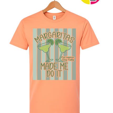 Margarita's Made Me Do It Summer Tee