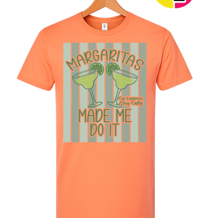 Margarita's Made Me Do It Summer Tee