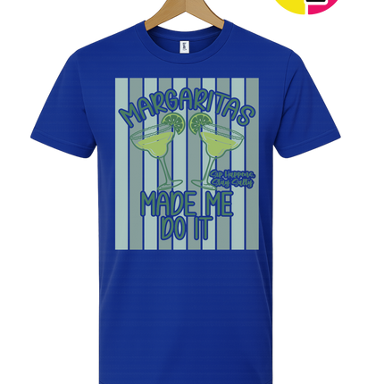 Margarita's Made Me Do It Summer Tee