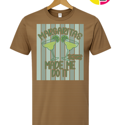Margarita's Made Me Do It Summer Tee
