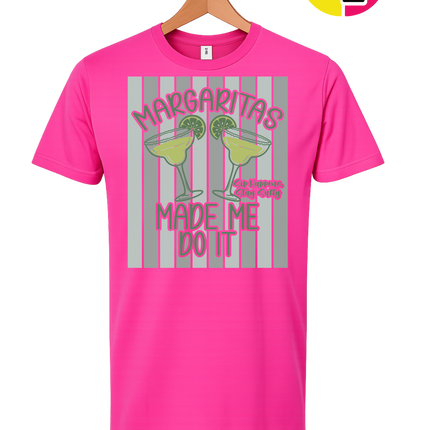 Margarita's Made Me Do It Summer Tee