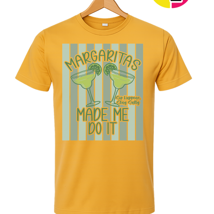Margarita's Made Me Do It Summer Tee