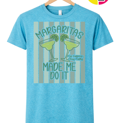 Margarita's Made Me Do It Summer Tee
