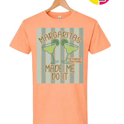 Margarita's Made Me Do It Summer Tee