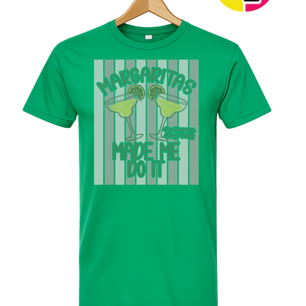 Margarita's Made Me Do It Summer Tee